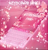 Pink Keyboard Rose Theme screenshot 5