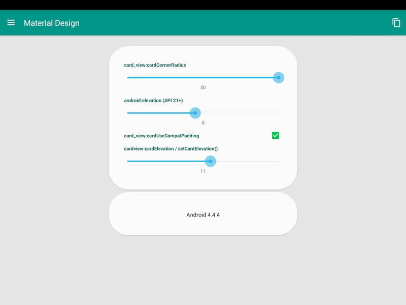 Material Design - Preview 1