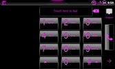 GoContacts Adea Pink Theme screenshot 1