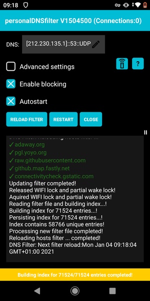 personalDNSfilter - Preview 1