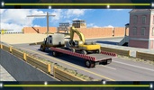 Heavy Crane Transporter Truck screenshot 3