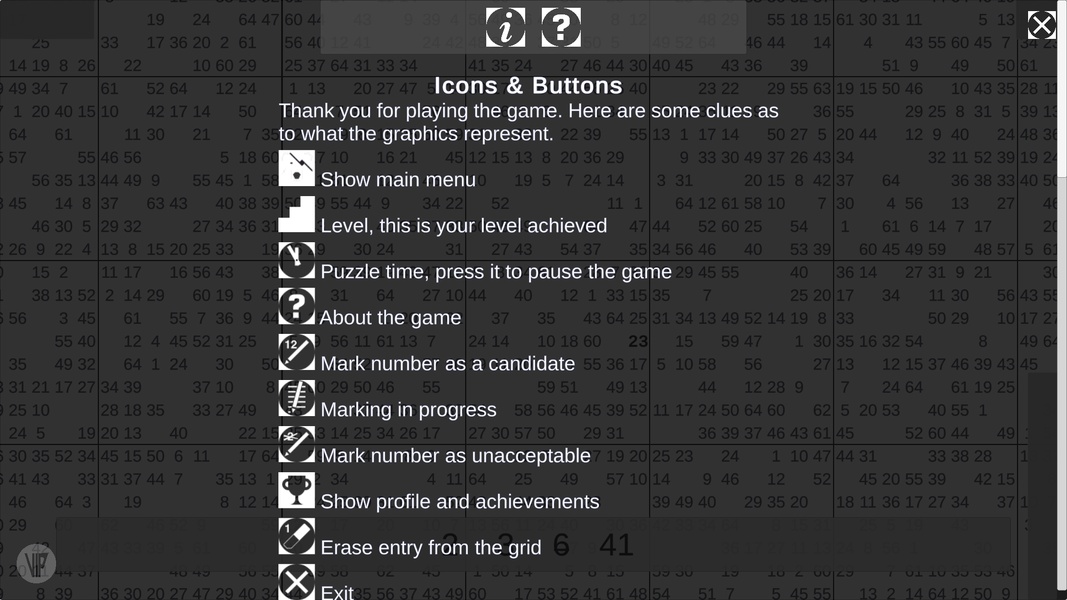 Sudoku 64 - Preview 8