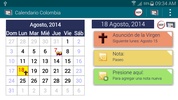 Calendario Festivos Colombia screenshot 4