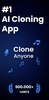Voice & Face Cloning: Clony AI screenshot 6