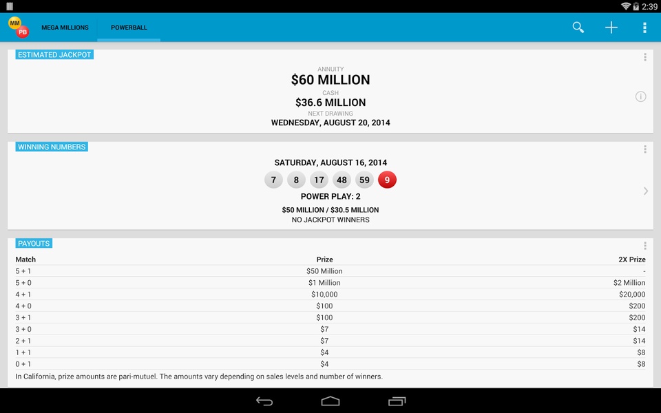 Mega Millions & Powerball - Preview 9