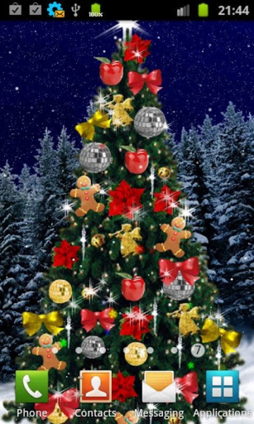 Christmas Tree Live Wallpaper - Preview 5