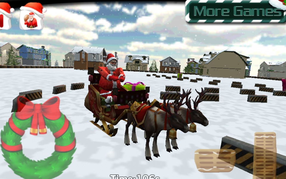Santa Sleigh Parking - Preview 8
