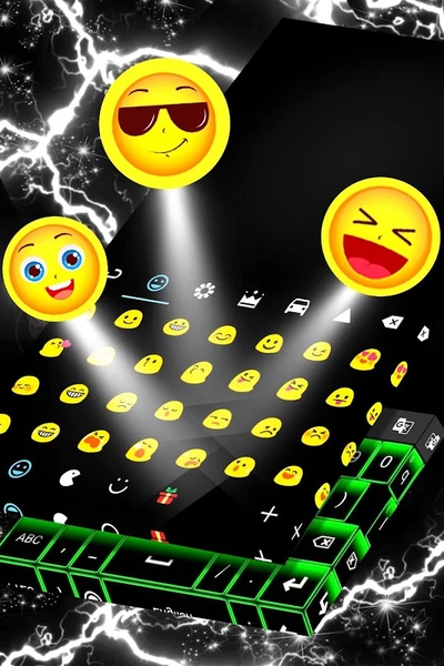 Neon Green Keyboard - Preview 4