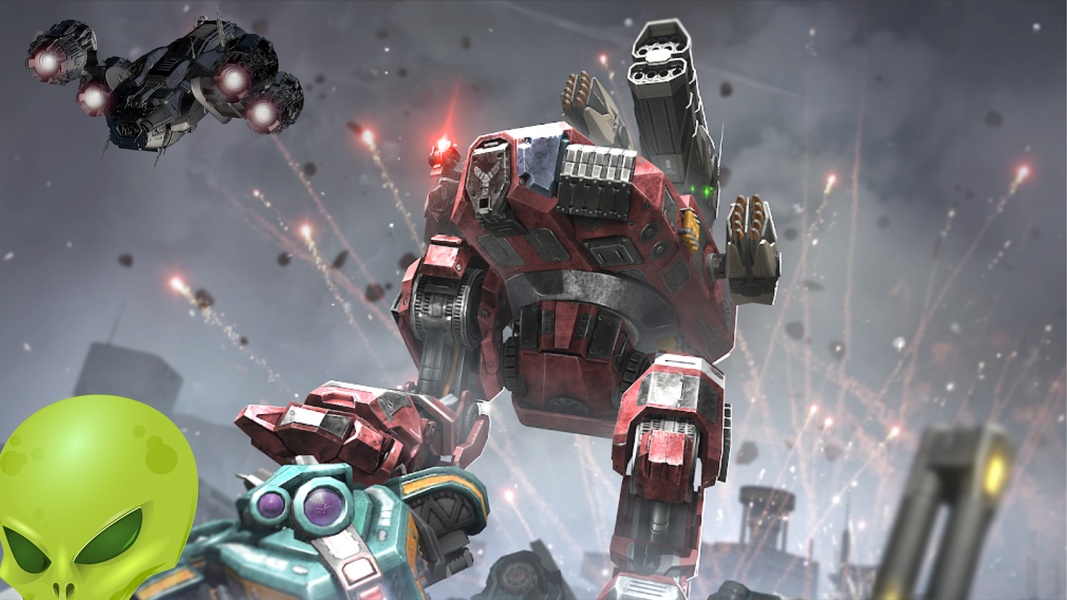 Robots Vs Aliens Death Match - Preview 2