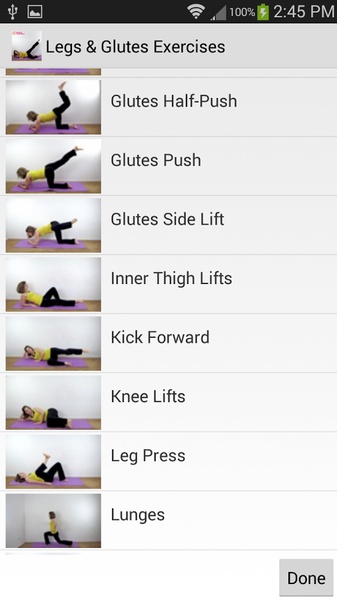 Legs & Glutes Exercises - Preview 3