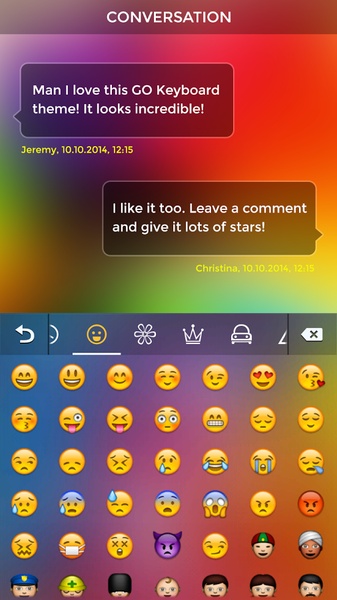 Color Keyboard Theme - Preview 10