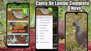 Canto De Lambu Completo screenshot 2