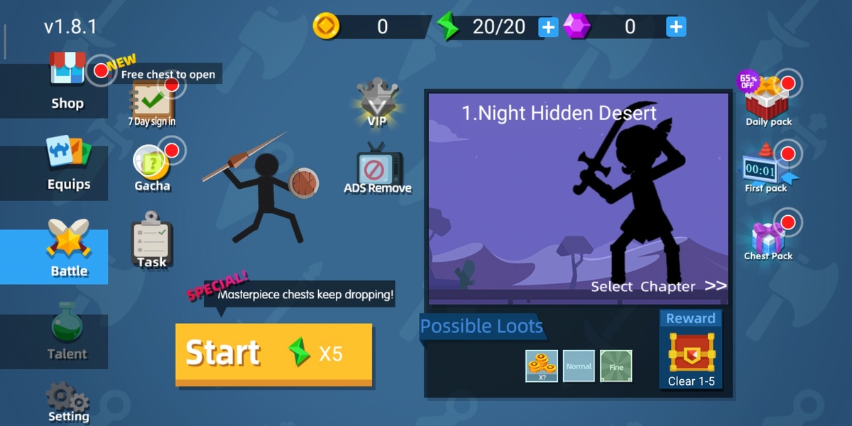 Stickman Master - Preview 3