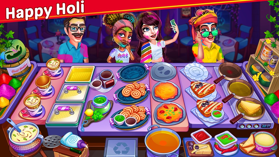 Halloween Street Food Shop Restaurant Game - Preview 6