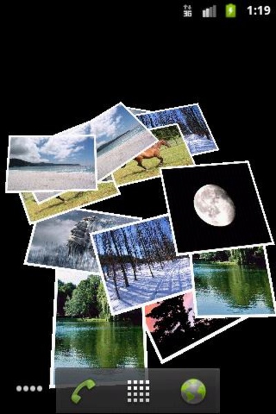 Falling Images Live Wallpaper - Preview 2