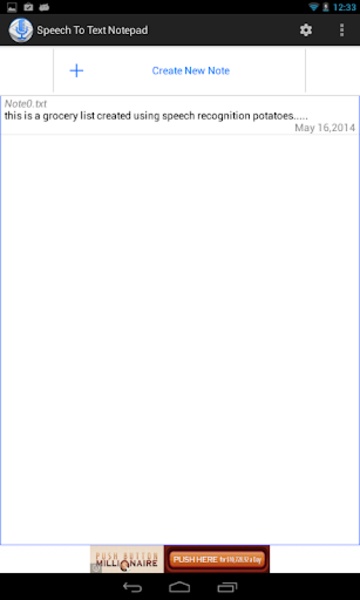Speech To Text Notepad - Preview 3