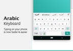 Arabic Keyboard with English screenshot 1