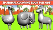 Kids 3D Animal Coloring Pages screenshot 5