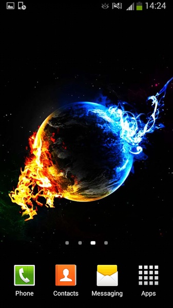 Fire and Ice Live Wallpaper - Preview 1