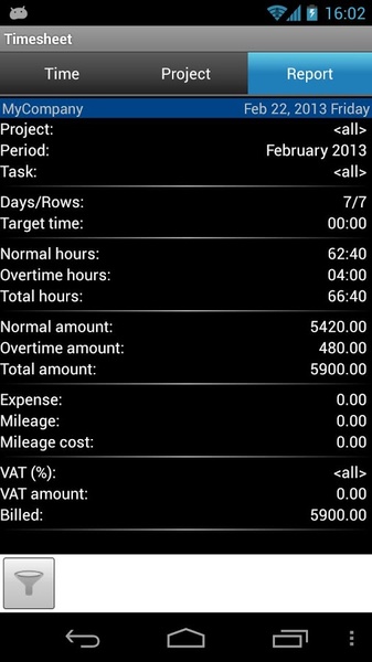 Timesheet - Preview 5