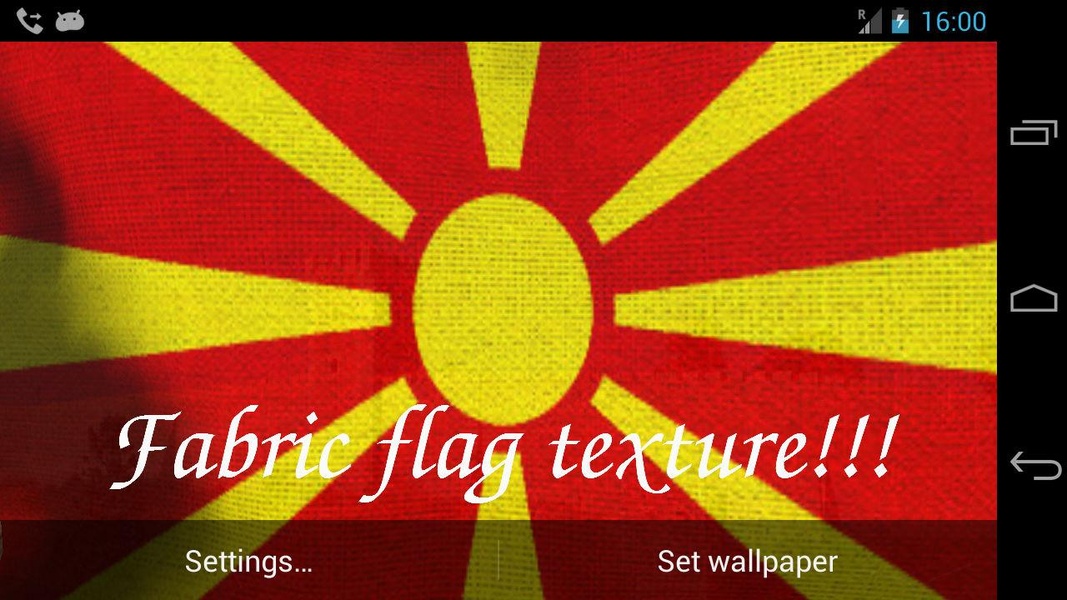 Macedonia Flag - Preview 3