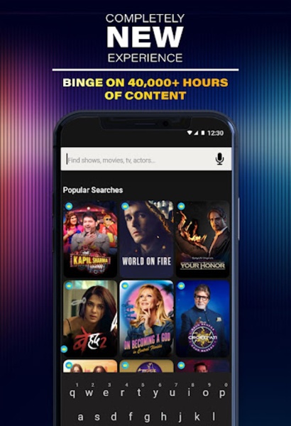 SonyLIV Originals Hollywood for Android Download the APK from Uptodown
