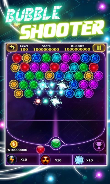 Bubble Shooter Glow - Preview 1