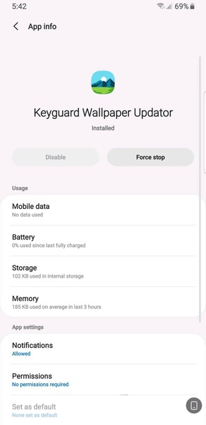 Keyguard Wallpaper Updator - Preview 1