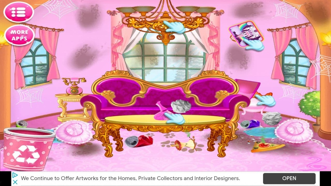 Princess House Cleanup For Girls - Preview 4