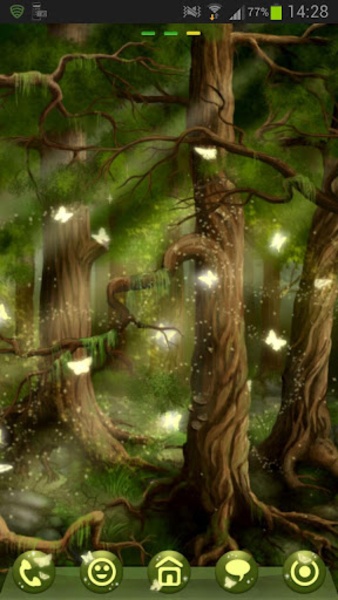 GO Launcher EX Theme Forest - Preview 6