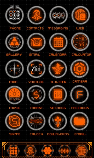 The Star GOLauncher EX Theme - Preview 1
