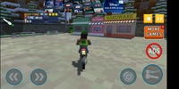 Blocky Moto Bike SIM: Winter Breeze screenshot 6