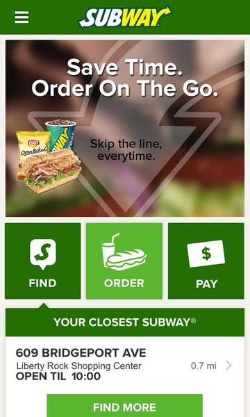 App Subway Brasil - Subway Brasil