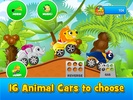 Animal Cars Kids Racing Game screenshot 4