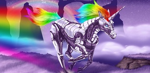Imagine de prezentare pentru Robot Unicorn Attack 2
