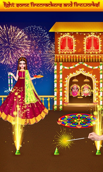 Indian Doll Diwali Celebration - Preview 1