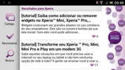 Blog Sony Xperia screenshot 1