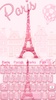 Pink Paris Keyboard screenshot 3