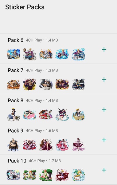 One Piece Stickers - WAStickerApps - Preview 5