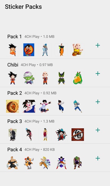 Dragon Ball Stickers - WAStickerApps - Preview 4