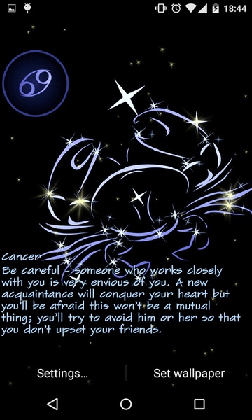 Your Daily Horoscope Live Wallpaper Free - Preview 13