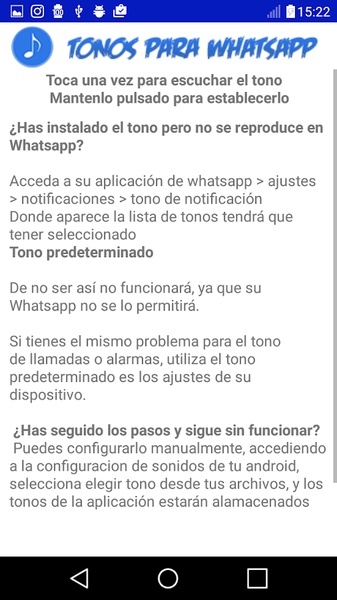 Tonos notificaciones - Preview 1