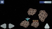 Mission To Mars - control flying saucer and land screenshot 2