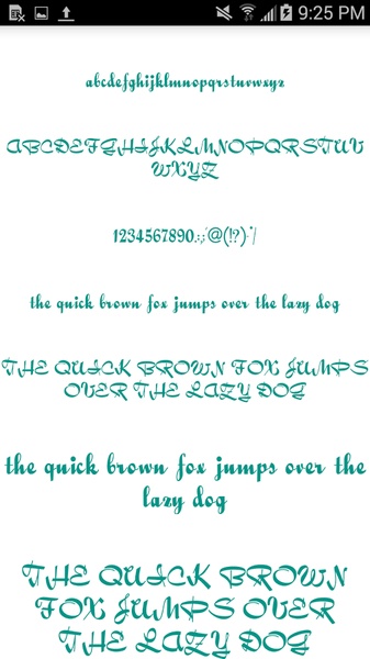 Color Fonts #5 - Preview 2