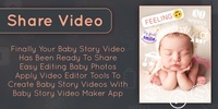 Baby Story Video Maker screenshot 1