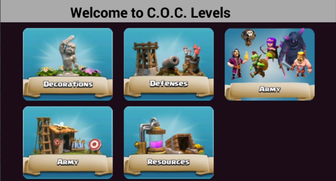 Clash Of Clans Levels - Preview 3