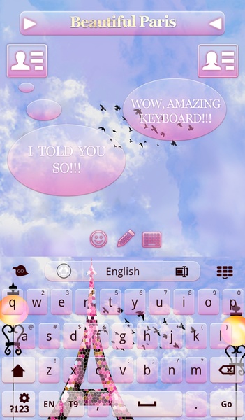 Beautiful Paris Keyboard - Preview 6