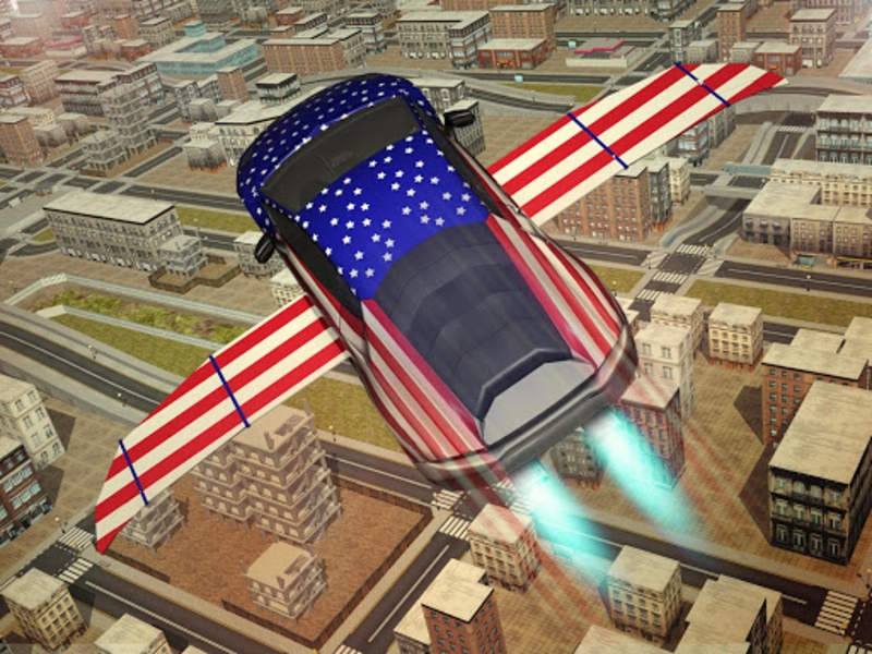Free Flying Racing Car Driving - Preview 4