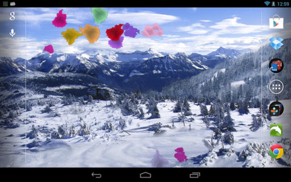 Winter Snow Live Wallpaper - Preview 2