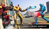 Flying Rhino Robot Games - Transform Robot War screenshot 9